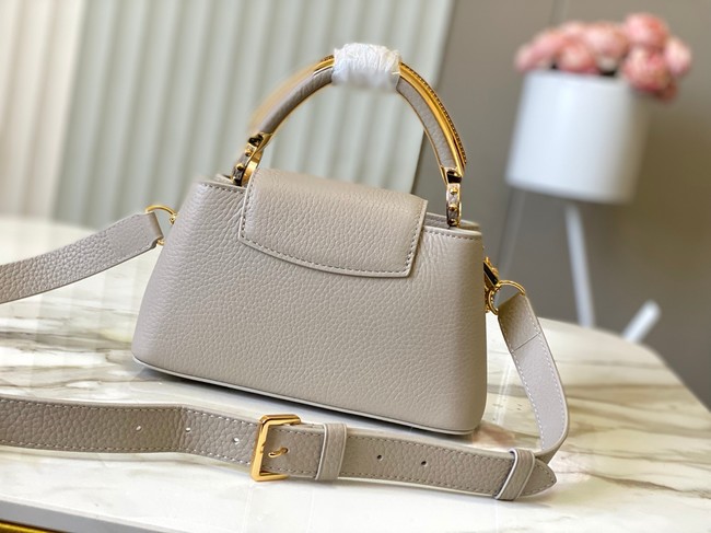 Louis Vuitton Capucines East-West Mini M26345 gray