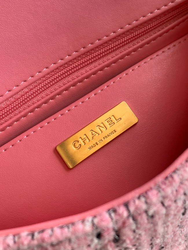 Chanel Flap Bag With Top Handle AS5806 PINK