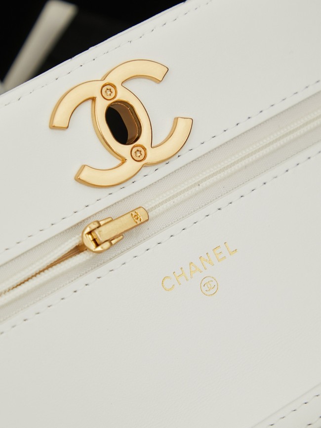 Chanel Wallet On Chain AP3938 white