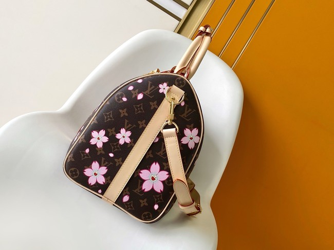 Louis Vuitton Keepall Bandouliere 45 M26868 Cherry blossom