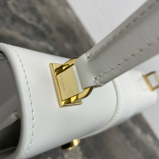 Celine TEEN CELINE JOSEPHINE bag IN CALFSKIN 121423 white