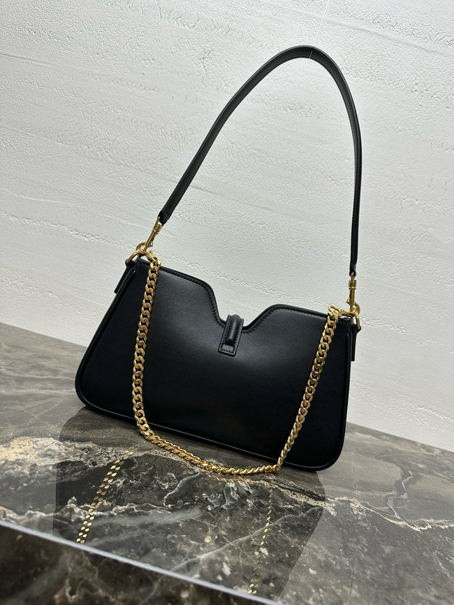 Celine SHOULDER CAMILLE 16 SOFT IN SMOOTH CALFSKIN 122073 black