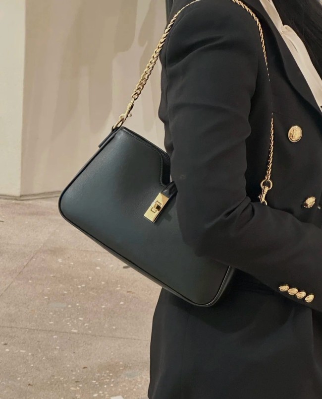 Celine SHOULDER CAMILLE 16 SOFT IN SMOOTH CALFSKIN 122073 black