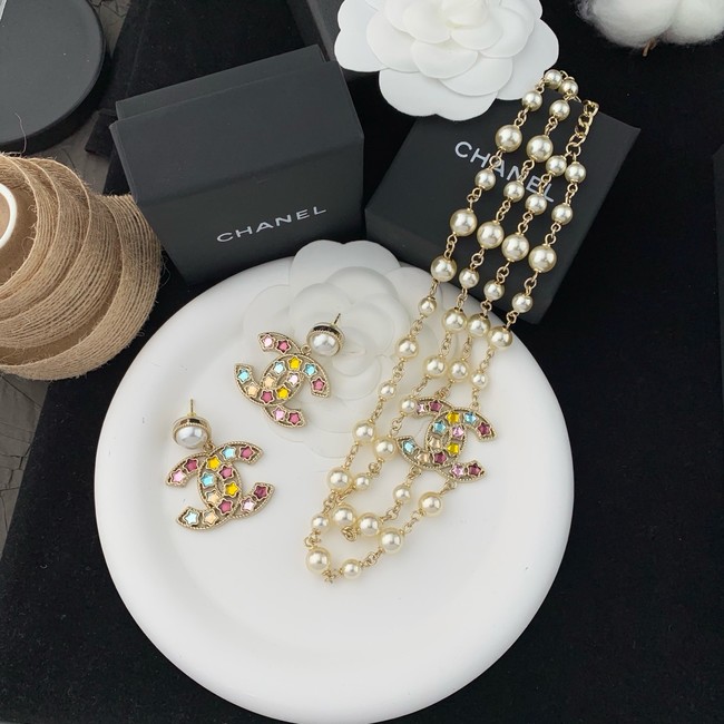 Chanel necklace&Earring CE81894