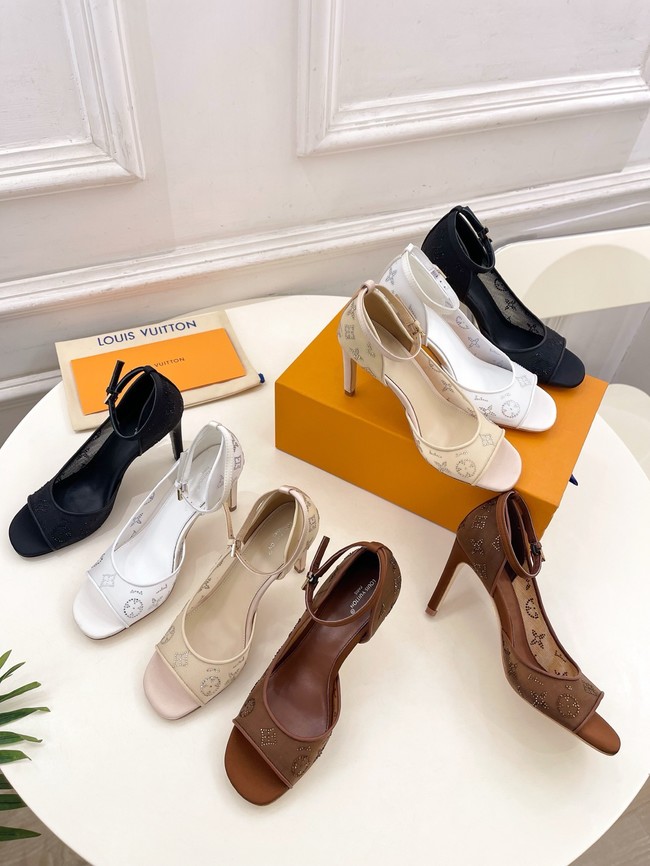 Louis Vuitton Heel 8.5CM sandals 55701-1