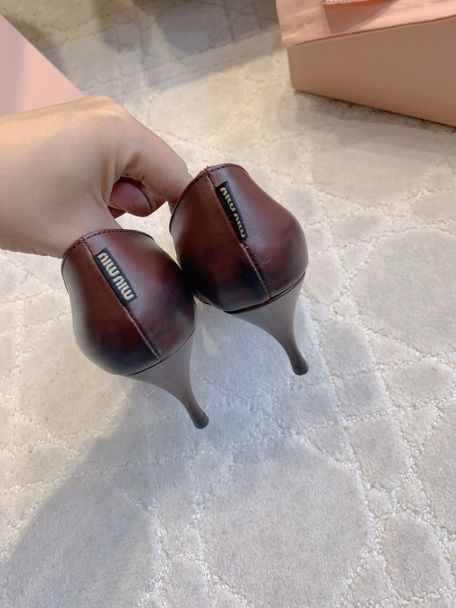 MIUMIU WOMENS Gala Pump Heel 8CM 55704-5