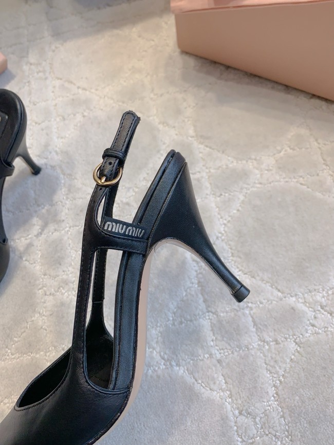 MIUMIU WOMENS Slingbacks Heel 8CM 55704-1