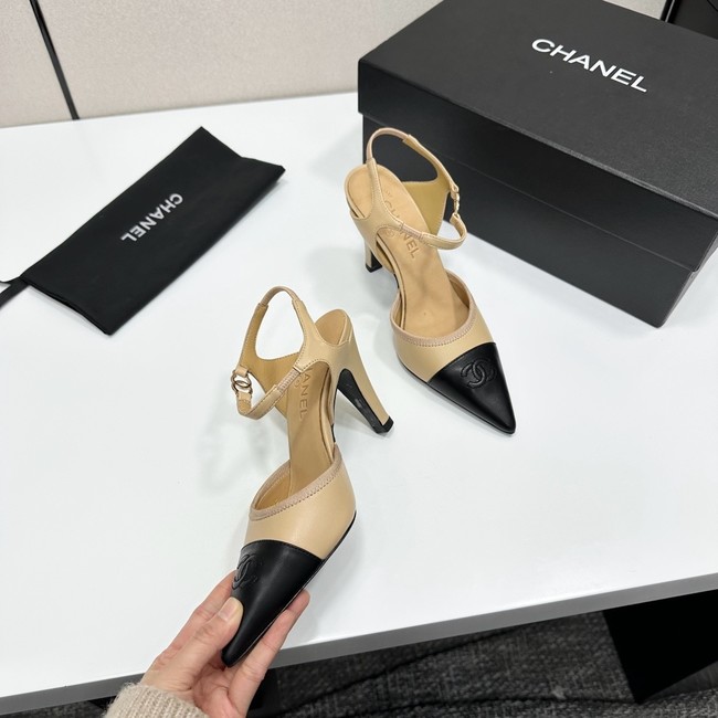 Chanel Slingbacks Iridescent Lambskin 55733-2