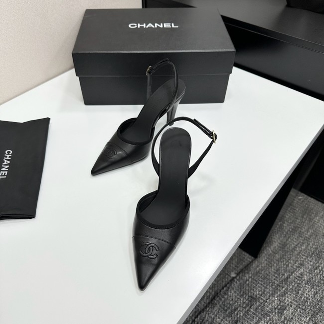 Chanel Slingbacks Iridescent Lambskin 55734-3