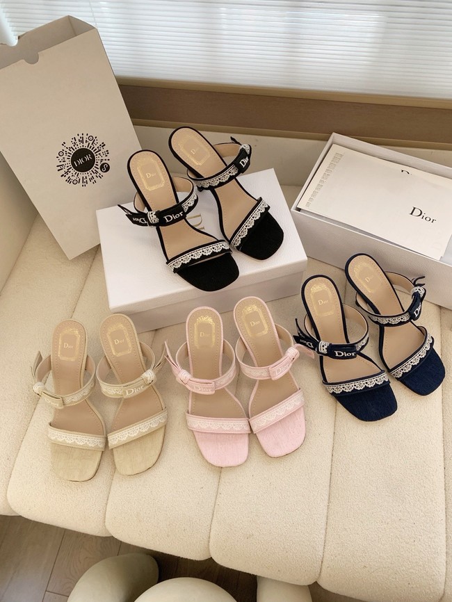 Dior Heeled Sandal Lambskin 10CM 55744-1