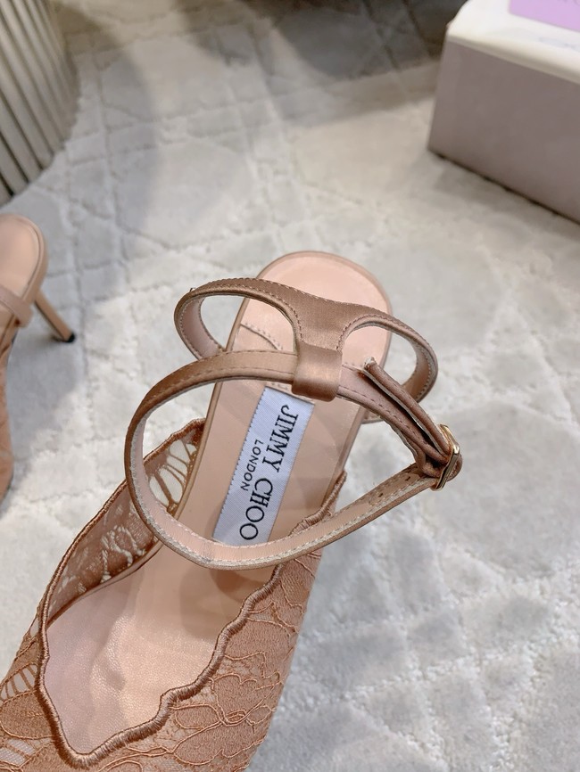 Jimmy Choo slingback pumps in satin crepe 55743-2