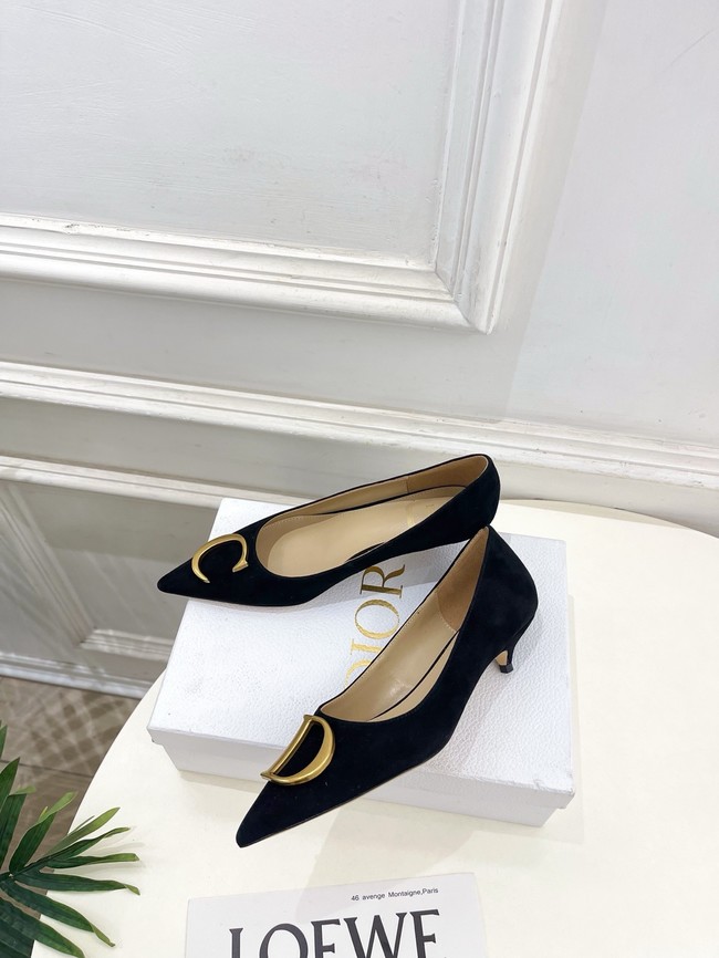 Dior Initials Pump Suede Goatskin 55746-3
