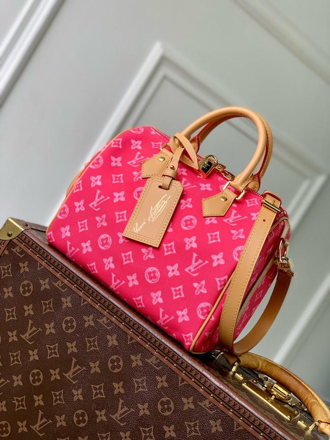 Louis Vuitton Speedy Bandouliere 25 M27528 Origine Rose Ruban