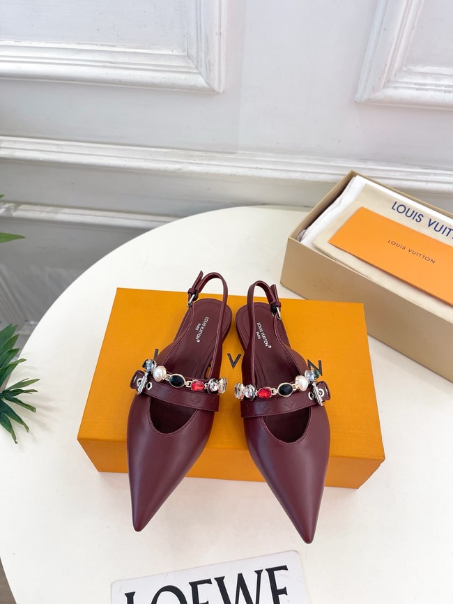 Louis Vuitton Vibe Slingback Flat Sandal 66897-4