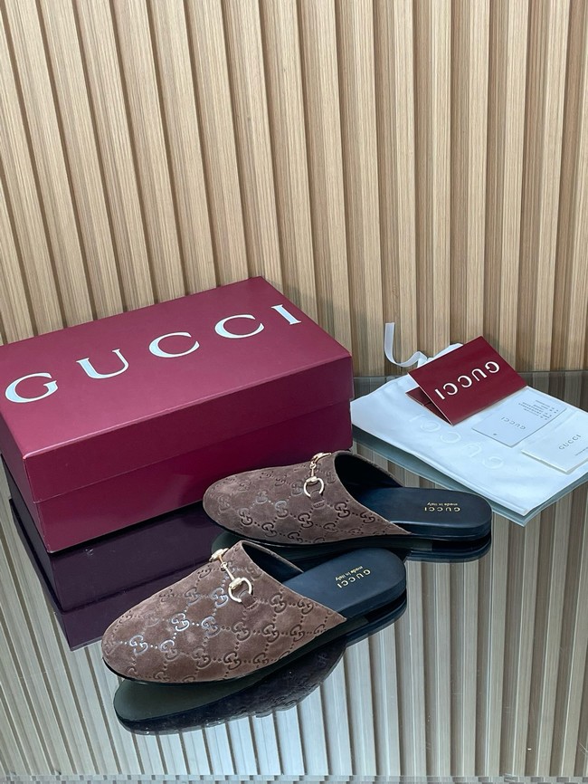 GUCCI Womens mule with Horsebit 855409-2