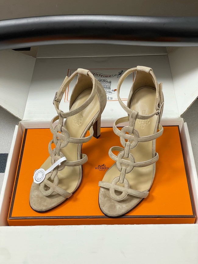 Hermes Sandals Heel 10.5CM 66931-2