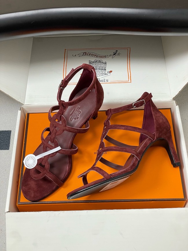 Hermes Sandals Heel 7.5CM 66931-8