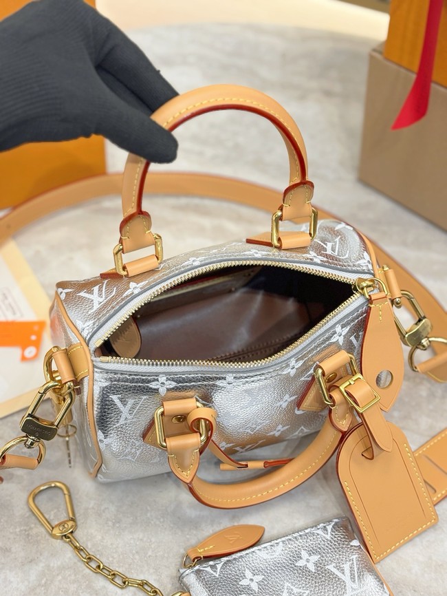 Louis Vuitton Speedy Bandouliere M2A420 Silver