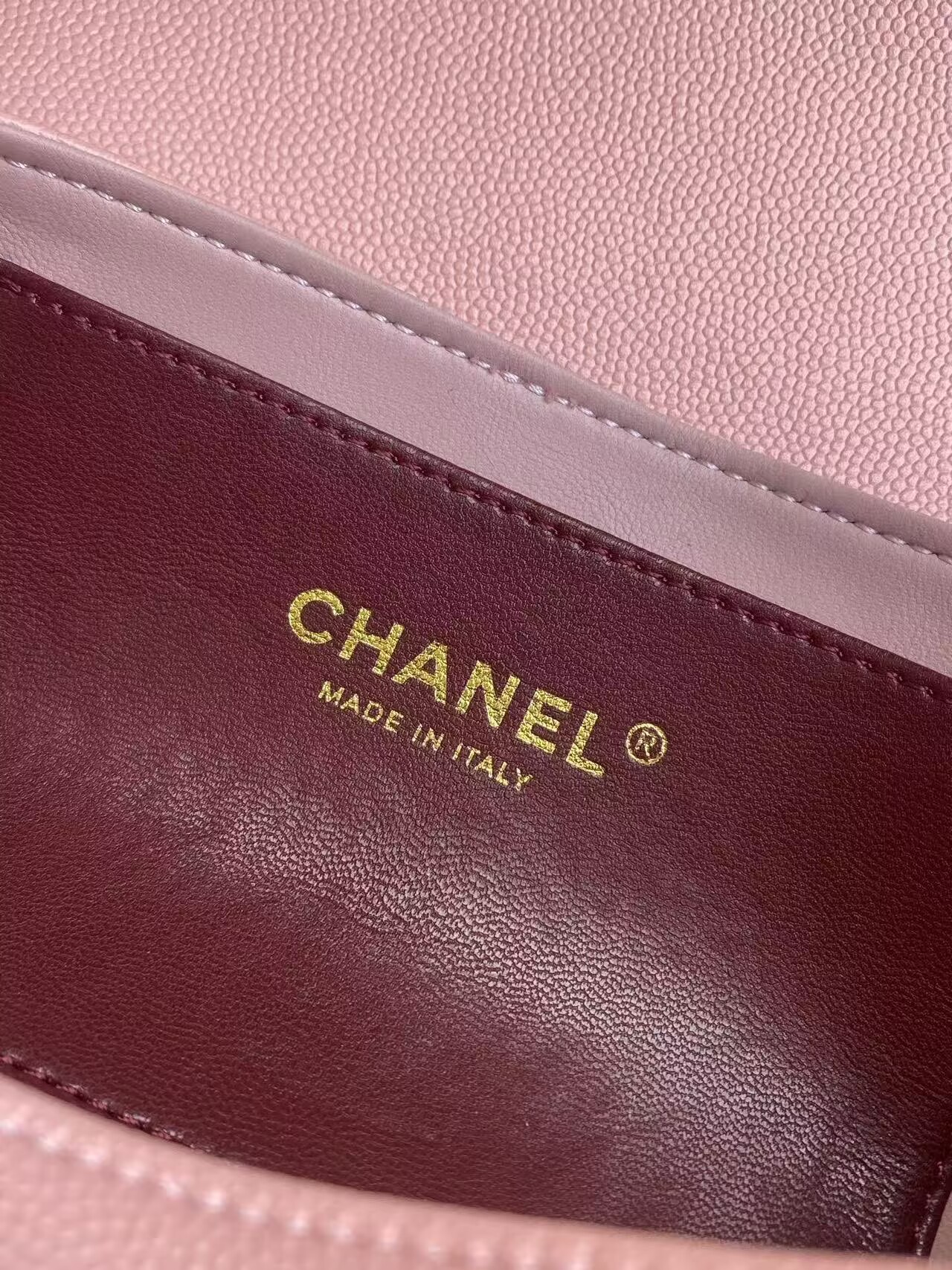 Chanel 26S Preppy Coco Top Handle Bag A53203 Pink