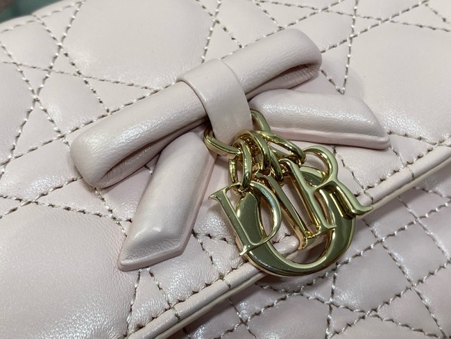 My Dior Mini Bag Cannage Lambskin S0984PU Rose Lingerie