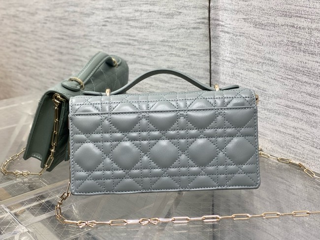 My Dior Mini Bag Cannage Lambskin S0984PU gray