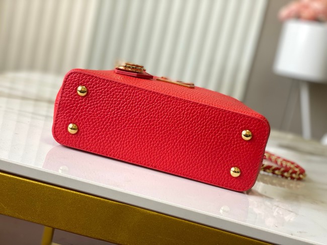 Louis Vuitton Capucines BB M27301 red