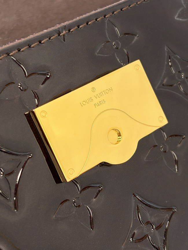 Louis Vuitton Monogram Vernis M27173 dark brown