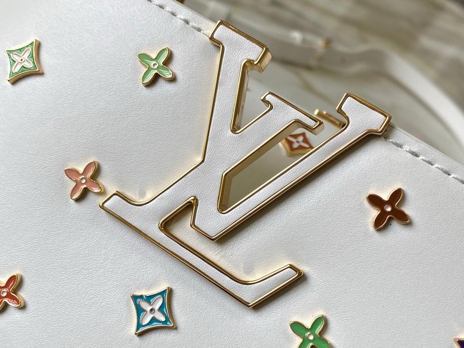 Louis Vuitton LV x TM Capucines Mini M27637 WHITE