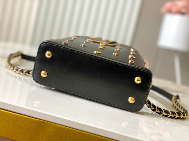 Louis Vuitton LV x TM Capucines Mini M27637 black