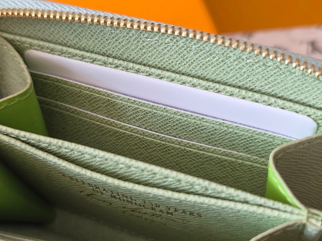 Louis Vuitton Zippy Coin Purse M27721 Green Asnieres