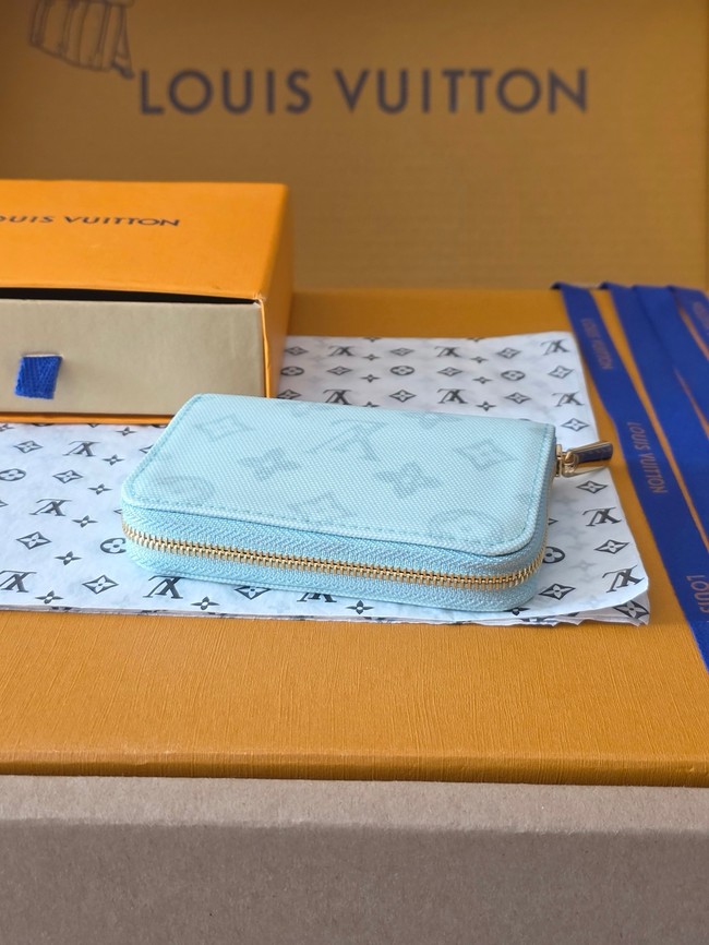 Louis Vuitton Zippy Coin Purse M27721 Green Asnieres