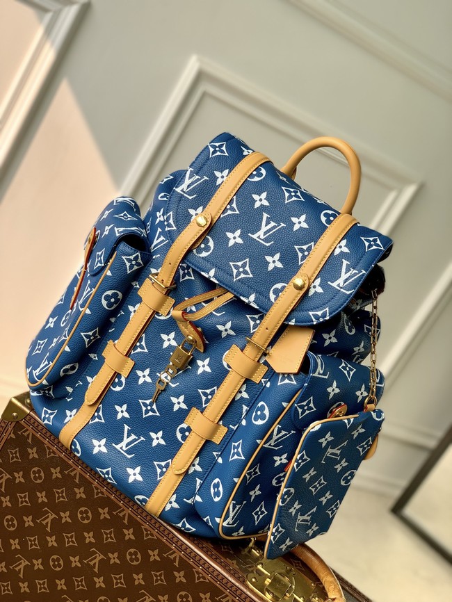 Louis Vuitton Christopher MM M55699 blue