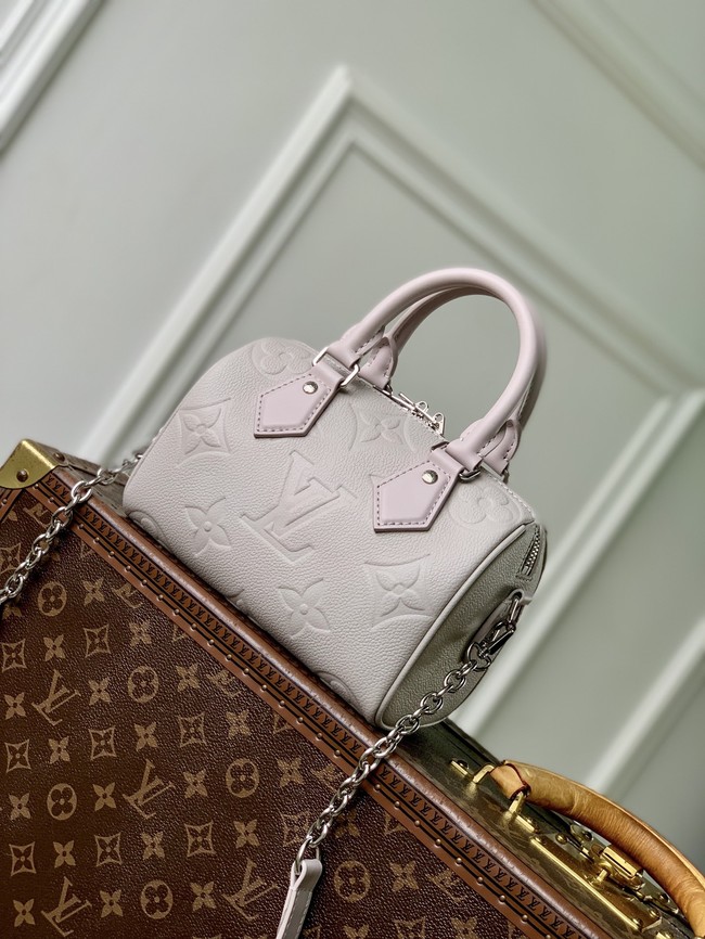 Louis Vuitton Speedy 20 M28343 light gray
