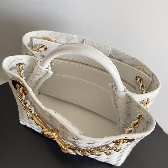 Bottega Veneta Small Andiamo 766014 white