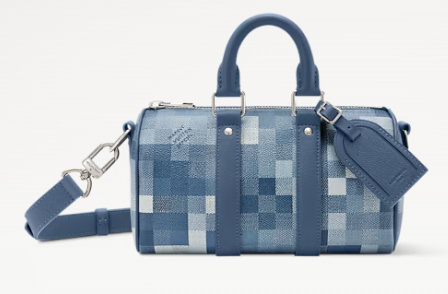Louis Vuitton Keepall Bandouliere 25 M28600 Indigo Blue