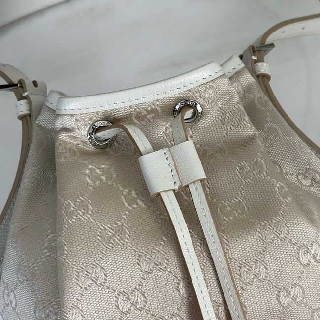 Gucci Venice small bucket bag 875237 white