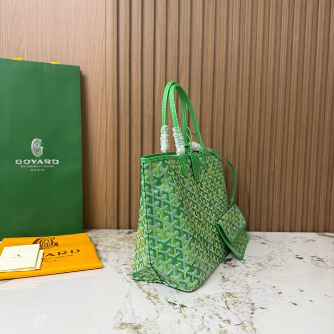 Goyard Goyardine canvas & Chevroches calfskin CL08P GREEN