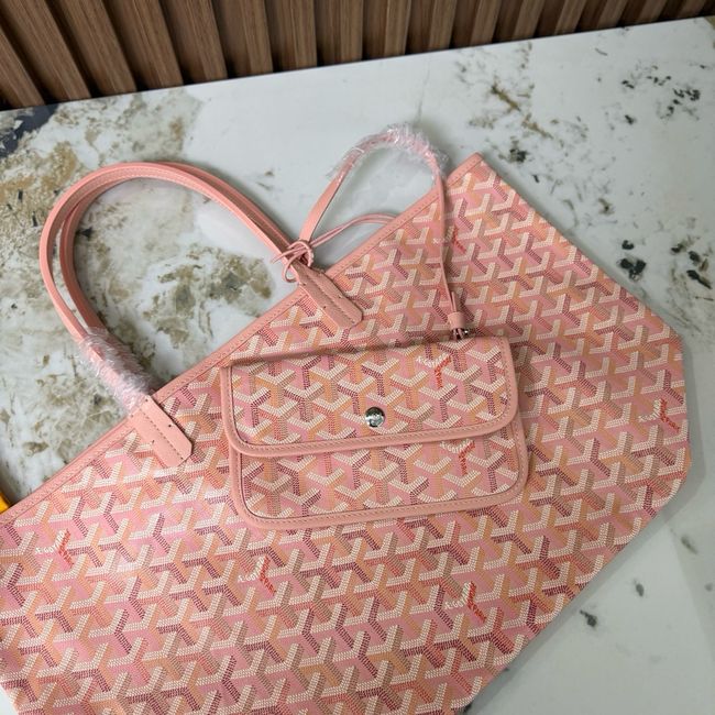 Goyard Goyardine canvas & Chevroches calfskin CL08P PINK