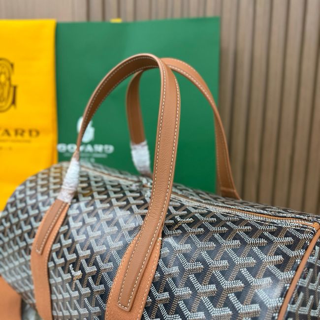 Goyard Goyardine canvas & Chevroches calfskin CL10P brown