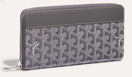 Goyard MATIGNON zip Wallet CL50P gray