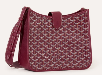 Goyard Musette crossbody bag CG08P Wine red