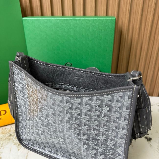 Goyard Musette crossbody bag CG08P dark gray