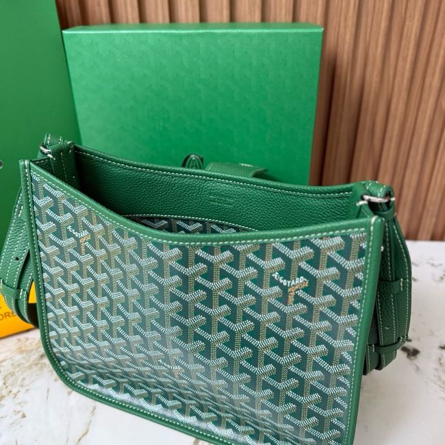 Goyard Musette crossbody bag CG08P green
