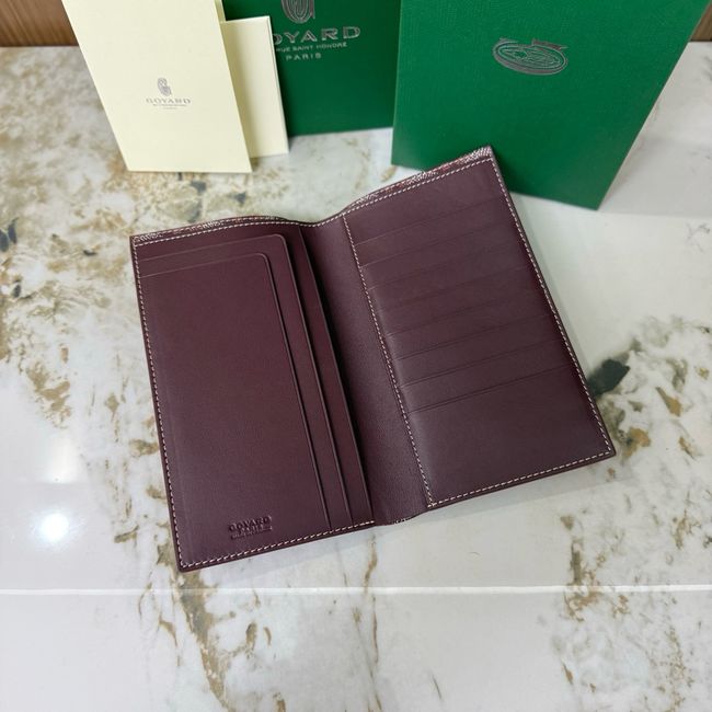Goyard SAINT-ROCH wallet CL08X wine red