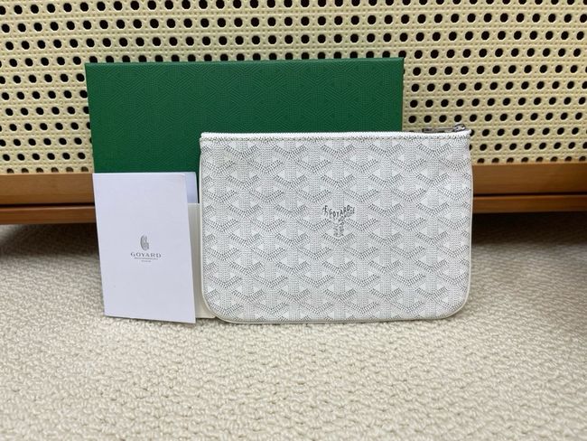 Goyard SENAT PM Clutch Bag CL07P Ivory