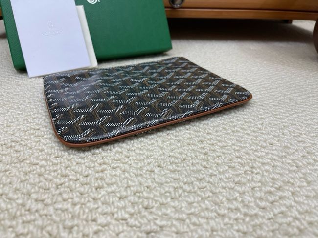Goyard SENAT PM Clutch Bag CL07P black&brown