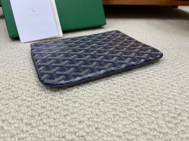 Goyard SENAT PM Clutch Bag CL07P dark blue
