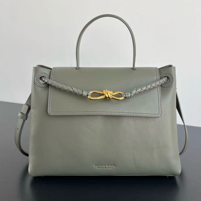 Bottega Veneta Small Andiamo P5678 gray