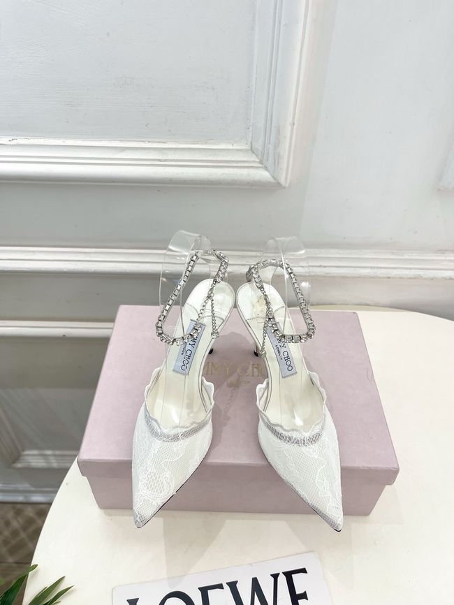 Jimmy Choo slingback pumps 8.5CM 65099-4