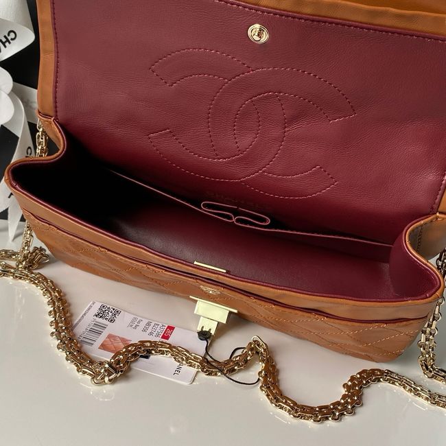 Chanel 2.55 Handbag A37586 camel